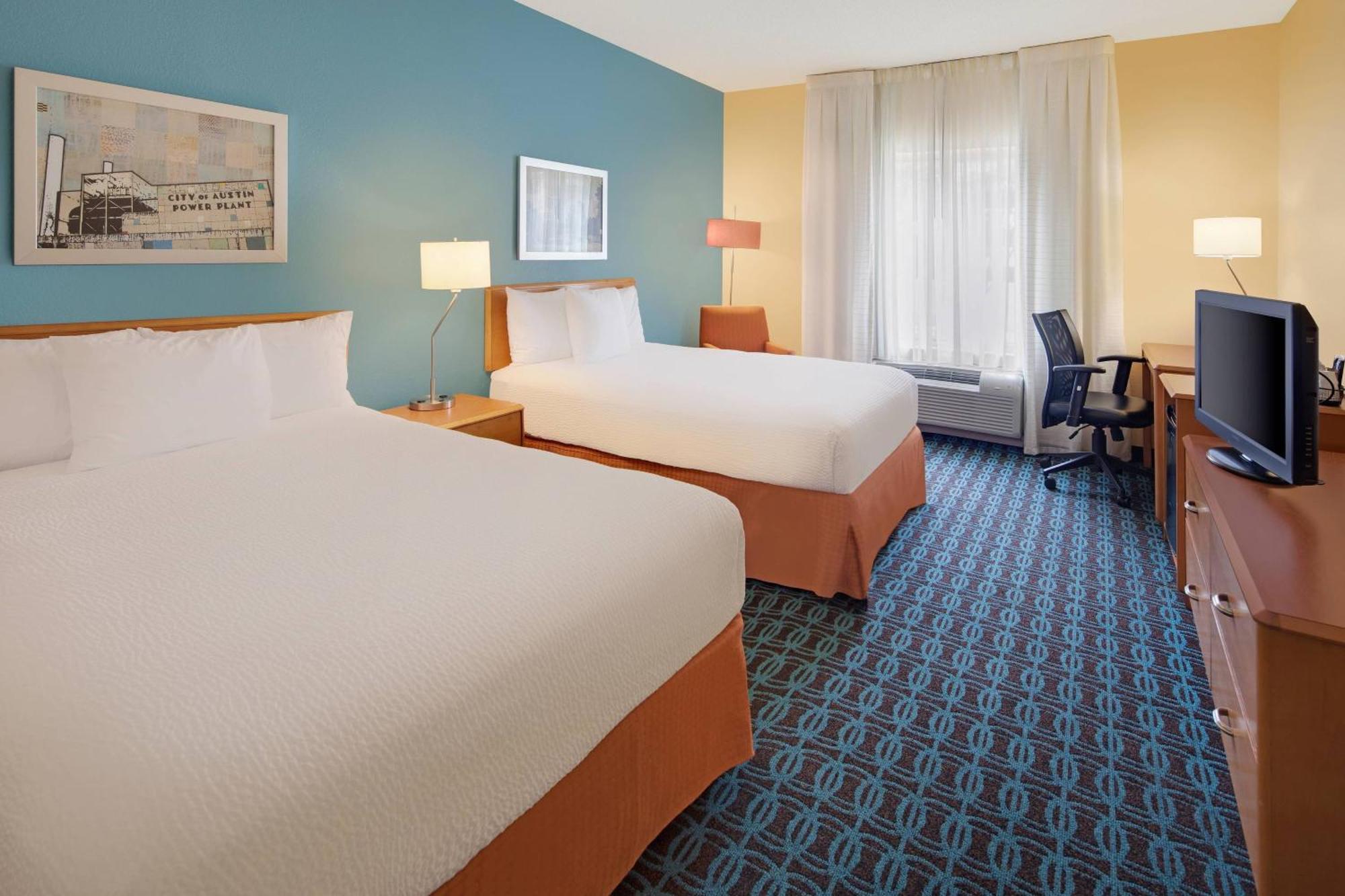 Fairfield Inn & Suites Austin University Area Exterior foto